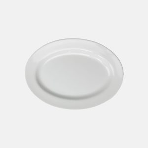 ASSIETTE MELAMINE OVALE 25CM
