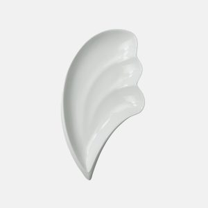 ASSIETTE PORCELAINE  AILE ANGE