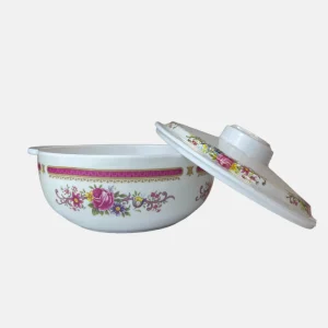 SOUPIERE+COUVERCLE MELAMINE – Roses 25.1cm