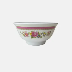 BOL A SOUPE MELAMINE – VIGNE/ROSES 14.5 cm