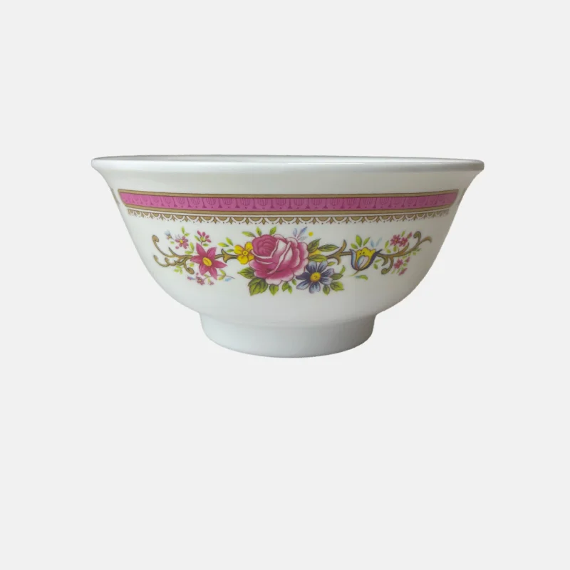 BOL A SOUPE MELAMINE – VIGNE/ROSES 17.6 cm