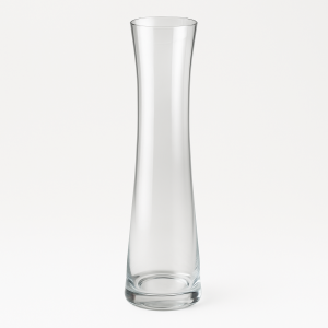 VASE EN VERRE 10X 31CM