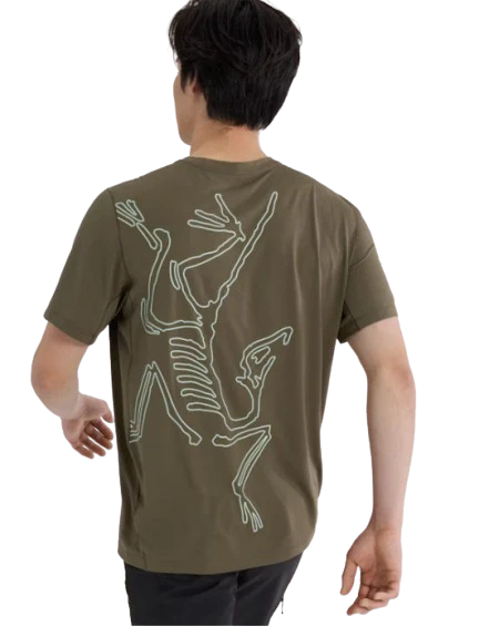 TEE SHIRT MC CORMAC ARC BIRD LOGO ARC'TERYX HOMME – Image 2