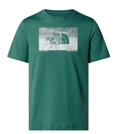 TEE SHIRT MC FOUNDATION ABSTRACT GRAPHIC HOMME TNF