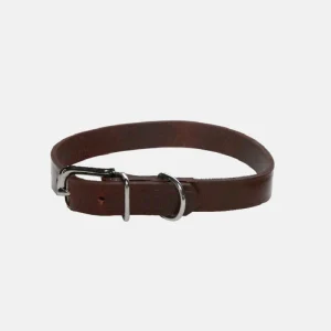 COLLIER CHIEN CUIR 44CM