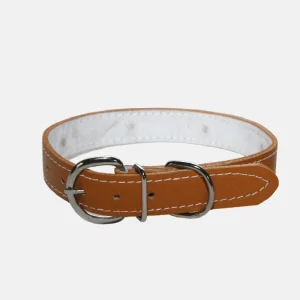 COLLIER CHIEN CUIR 53CM