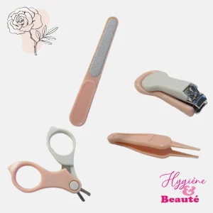 KIT DE MANUCURE pour bébé (4pcs)