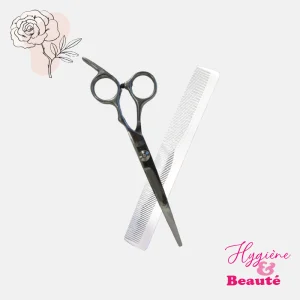 CISEAU DE COIFFURE PRO + PEIGNE