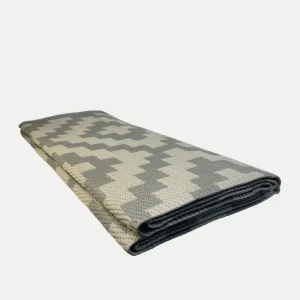 TAPIS DE PLAGE GRIS 180x270CM