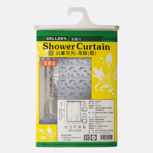 RIDEAU DE DOUCHE DAUPHIN 180X180CM