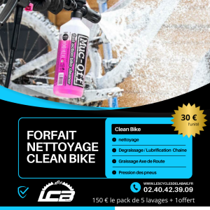 Forfait Nettoyage Clean Bike