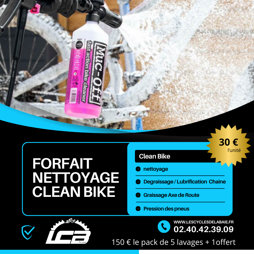 Forfait Nettoyage Clean Bike