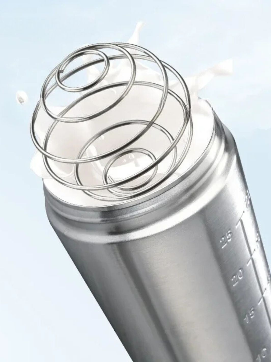 Gourde Sport Shaker Inox Mélangeur Intégré – Hydratation Performance Premium – Image 7