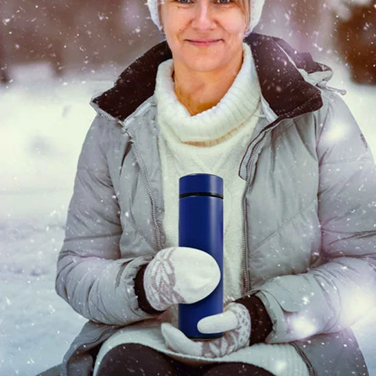 Gourde Isotherme Intelligente avec Affichage LED – SmartBottle 500ml