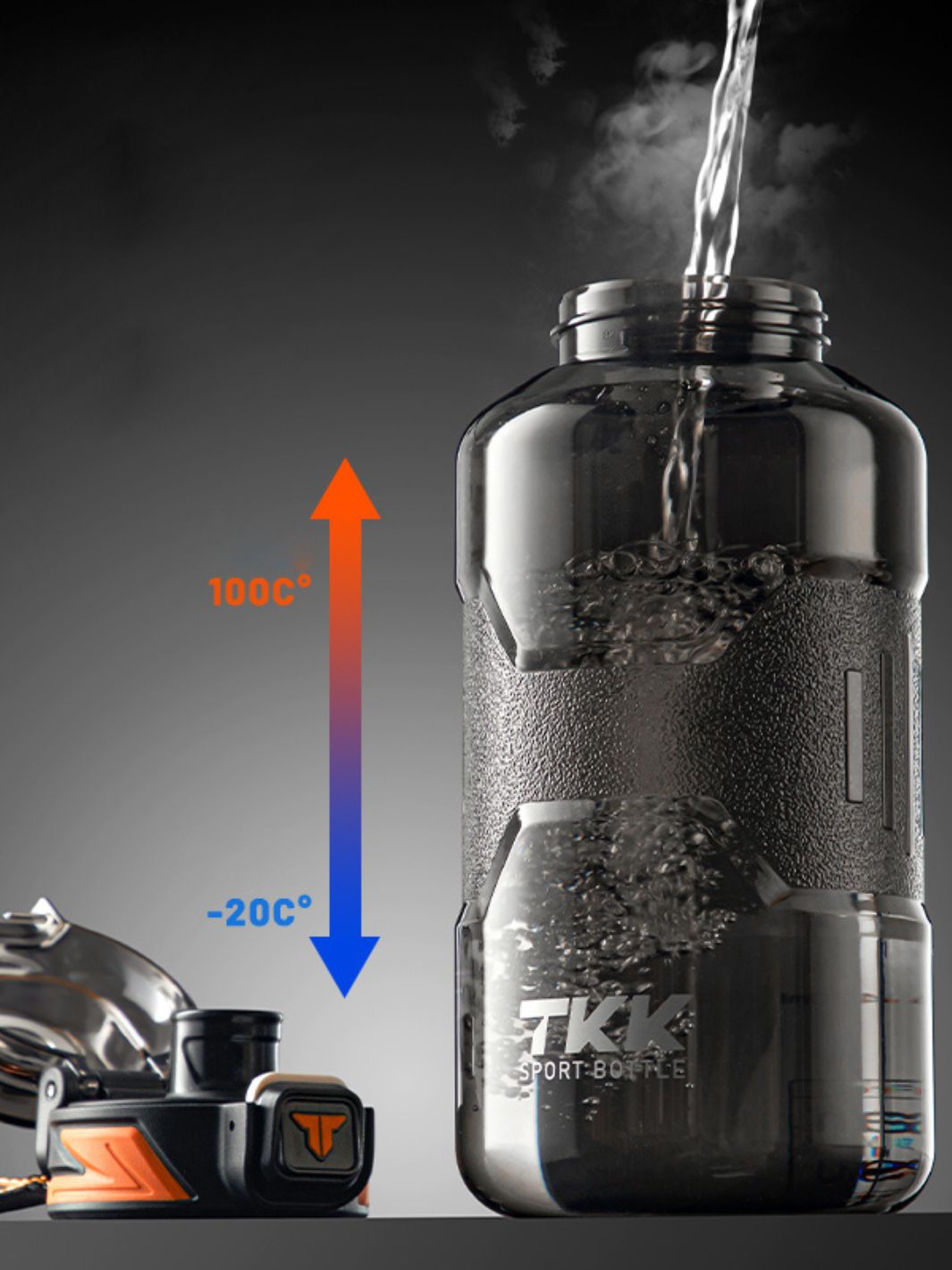 Gourde Sport 1,5L Antidérapante avec Paille Intégrée – Hydratation Premium pour Sportifs – Image 7