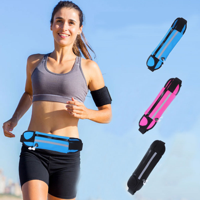 Sac Banane Sport Unisexe Réfléchissant – Ceinture Running Étanche avec Multiples Compartiments – Image 6