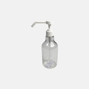 BOUTEILLE COSMETIQUE TRANSPARENT  500ML