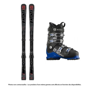 Pack ski noir homme
