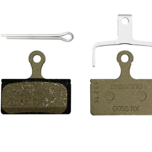 Paire de Plaquettes en résine G05S-RX et ressort avec goupille fendue
