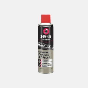 LUBRIFIANT CHAINE&CABLE 3EN1  250ML