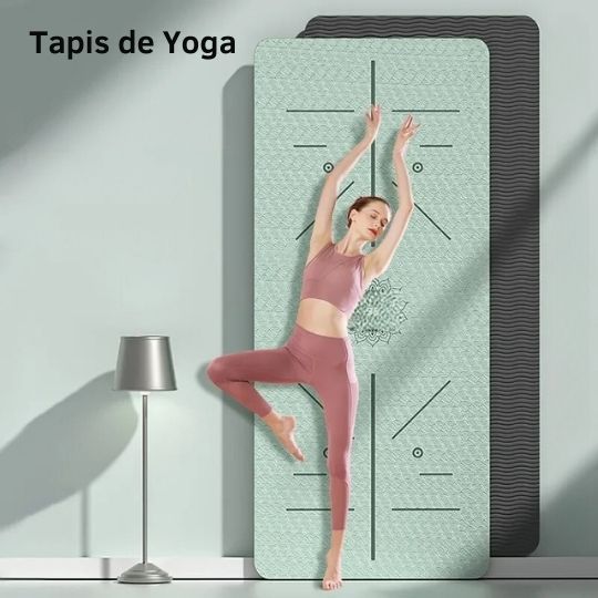 Tapis de Yoga Écologique Antidérapant – Confort Premium et Respect Environnemental – Image 2