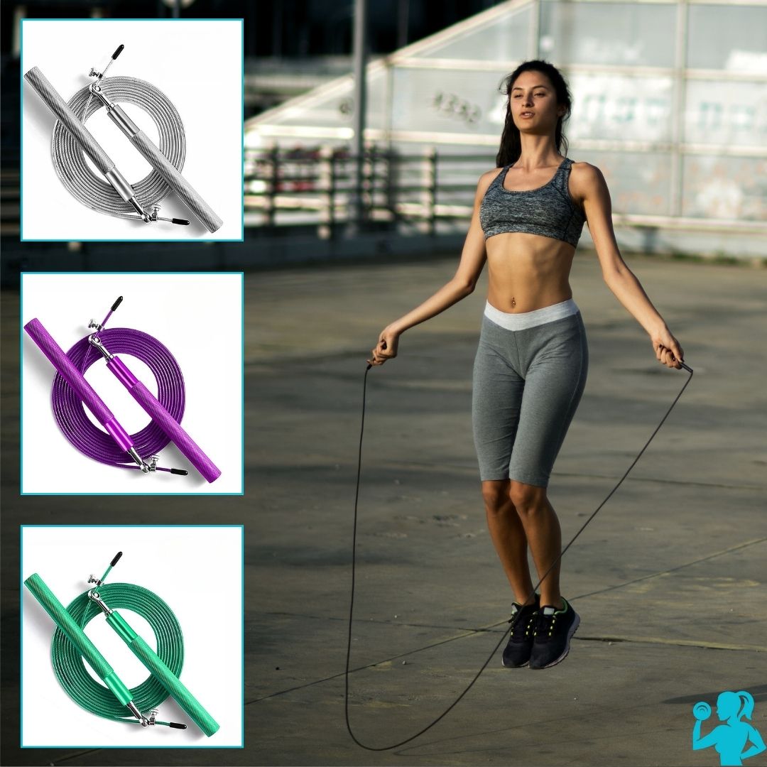 Corde à Sauter CrossFit Professionnelle – Entraînement Cardio Haute Performance – Image 4