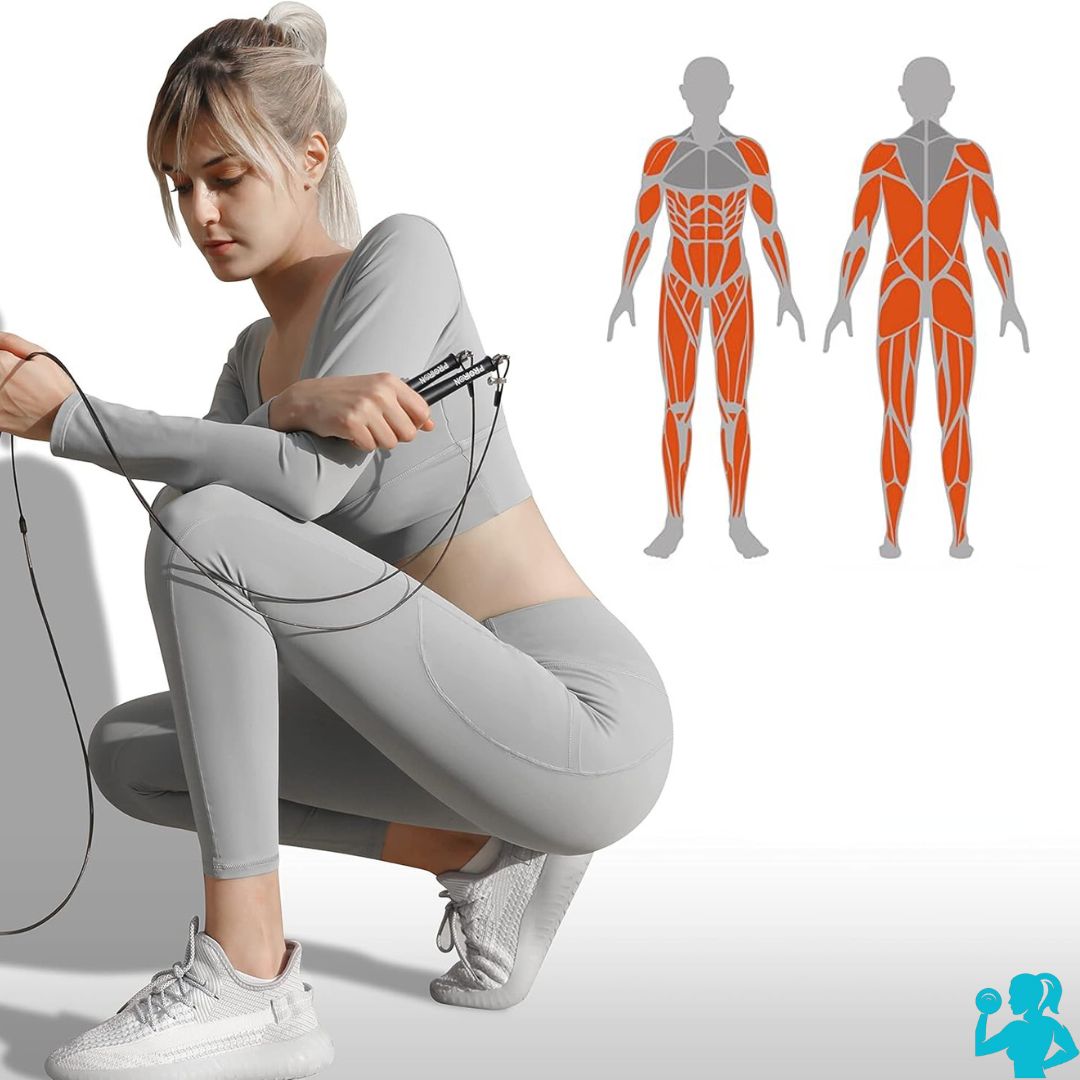 Corde à Sauter CrossFit Professionnelle – Entraînement Cardio Haute Performance – Image 4