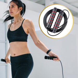 Corde à Sauter Professionnelle – Équipement Fitness Premium pour Cardio et Musculation