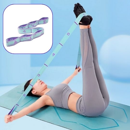 Élastique de Musculation Polyvalent – Kit Complet 8 Niveaux pour Entraînement Efficace – Image 2