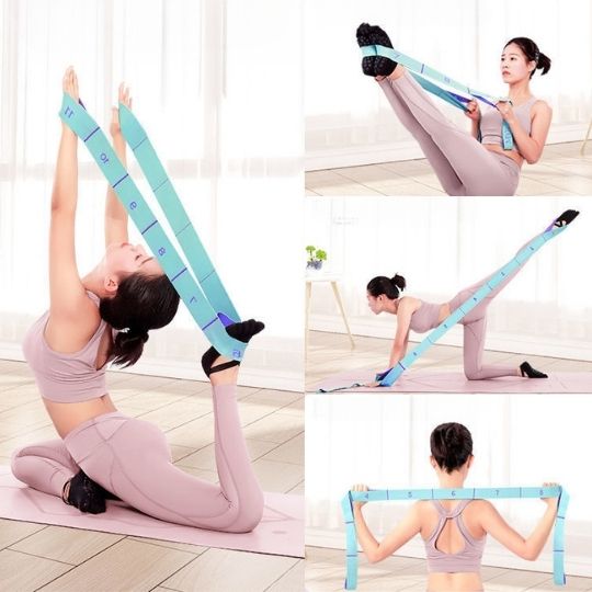 Élastique de Musculation Polyvalent – Kit Complet 8 Niveaux pour Entraînement Efficace – Image 5