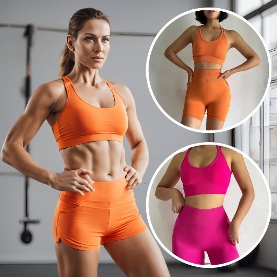 Ensemble Legging Sport Femme – Confort et Performance pour Vos Entraînements – Image 4