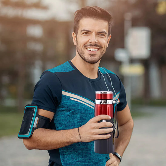 Gourde Isotherme 1L en Acier Inoxydable – Maintien Température 24H – Image 5