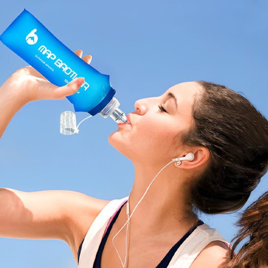 Gourde en Silicone Écologique 500ml – Solution Durable pour Hydratation Responsable – Image 3