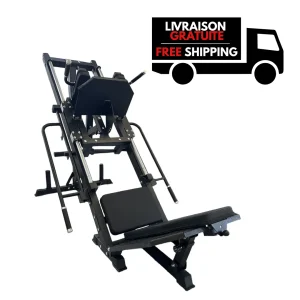 Leg Press / Hack Squat Machine 2 en 1