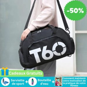 Sac de Sport Multifonctionnel avec Compartiment Chaussures – Solution de Rangement Optimale