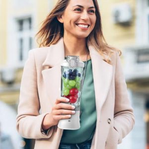 Shaker Protéine Électrique 600ml – Mélangeur Portable 18000 tr/min pour Sportifs