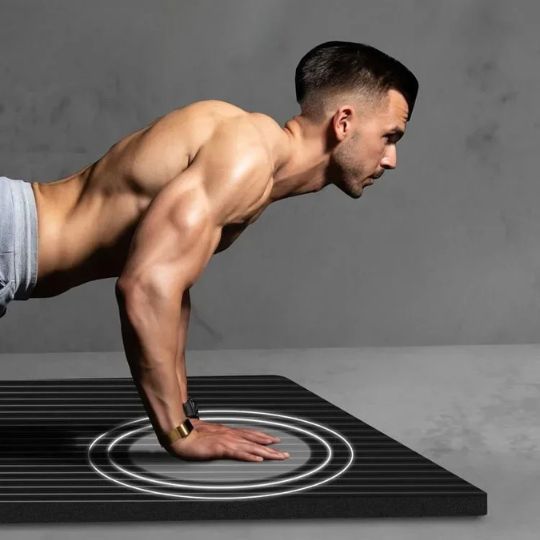 Tapis Yoga Noir Premium – Confort et Stabilité pour Votre Pratique – Image 4