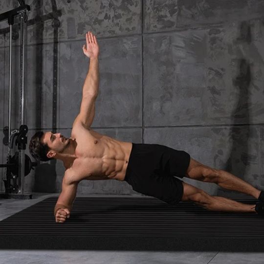 Tapis Yoga Noir Premium – Confort et Stabilité pour Votre Pratique – Image 6