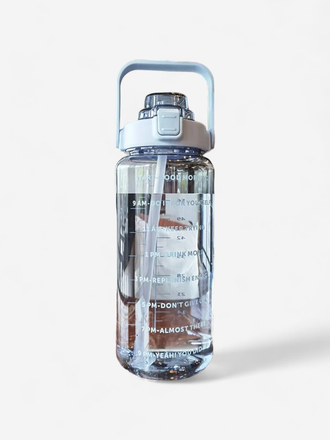 Gourde 2 Litres avec Paille Silicone et Marques Temporelles Motivantes – Home Fit Zone – Image 3